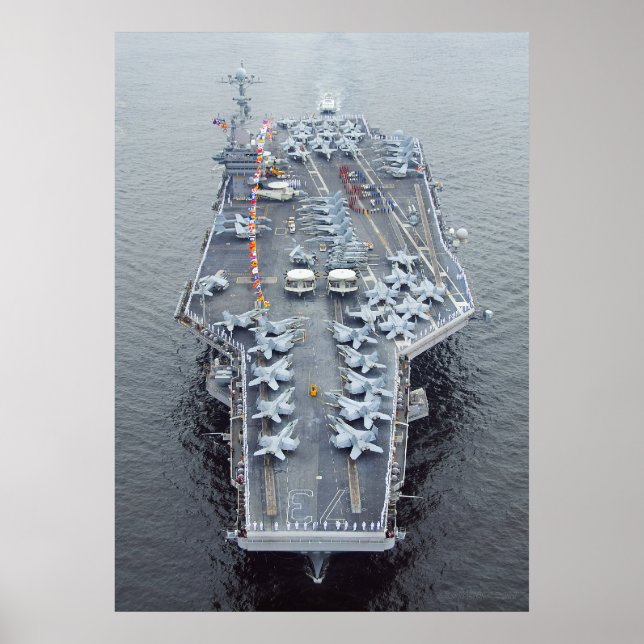 Póster USS George Washington (CVN 73) (Frente)