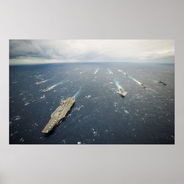 Póster USS George Washington (CVN 73) (Frente)