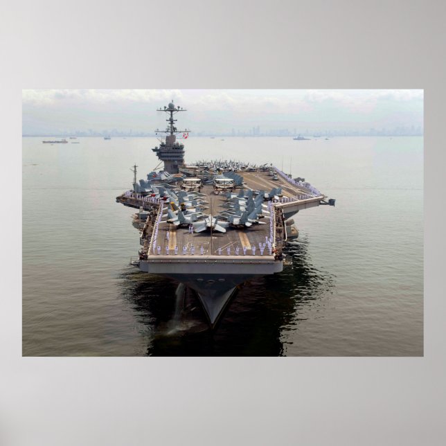 Póster USS George Washington (CVN 73) (Frente)