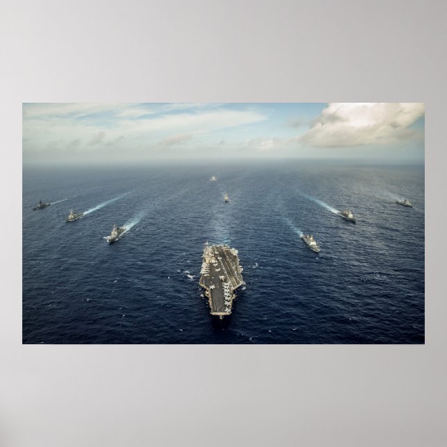 Póster USS George Washington (CVN 73) (Frente)