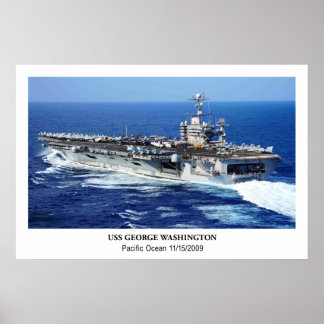 Póster USS George Washington (CVN-73)
