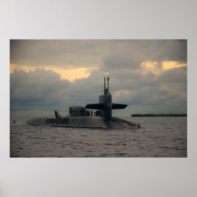 Póster USS Georgia (SSGN 729) (Frente)