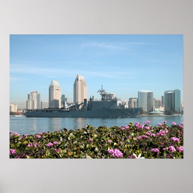 Póster USS Germantown (LSD 42) (Frente)