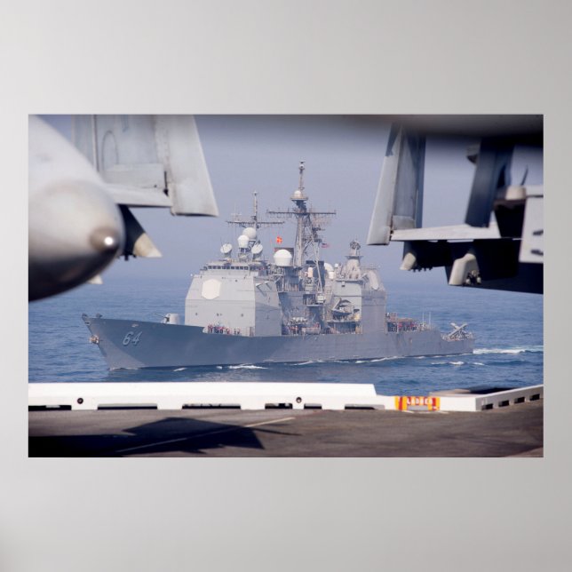 Póster USS Gettysburg (CG 64) (Frente)