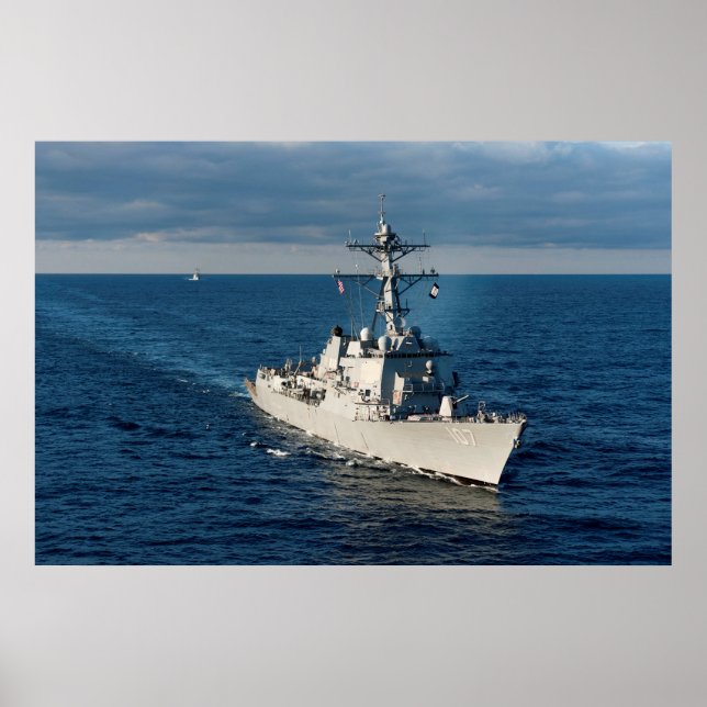 Póster USS Grave (DDG 107) (Frente)