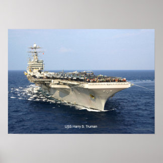 Póster USS Harry S. Truman