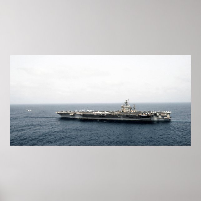 Póster USS Harry S. Truman (CVN 75). (Frente)