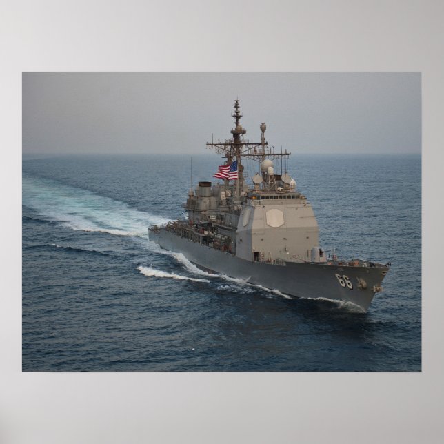 Póster USS Hue City (CG 66) (Frente)