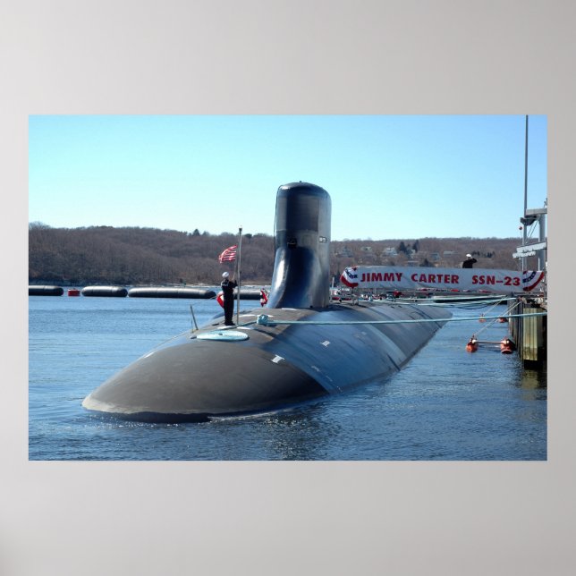 Póster USS Jimmy Carter (SSN 23) (Frente)