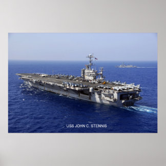 Póster USS John C. Stenis
