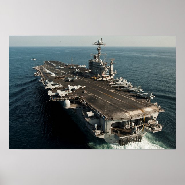 Póster USS John C. Stenis (CVN 74) (Frente)