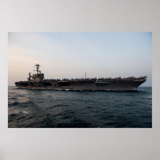 Póster USS John C. Stenis (CVN 74) (Frente)
