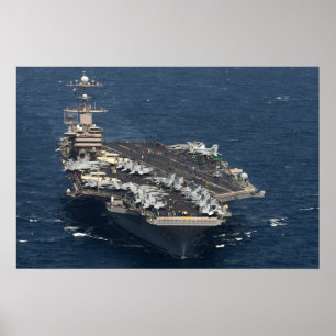 Póster USS John C. Stenis (CVN 74)