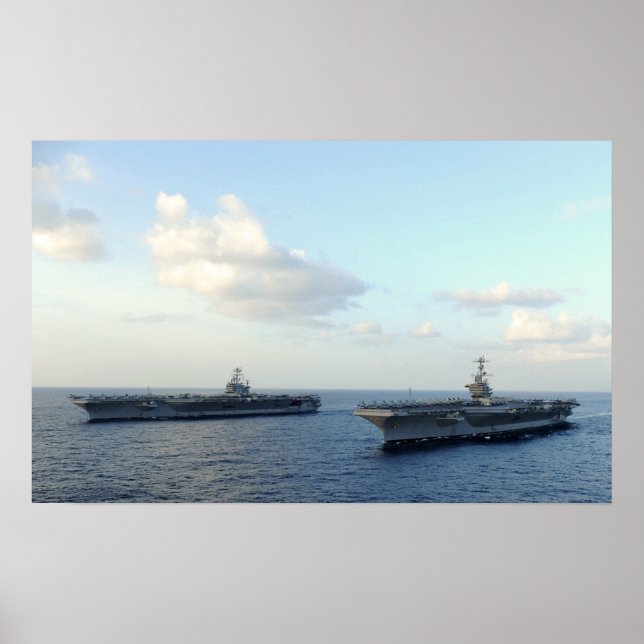 Póster USS John C. Stenis (CVN 74) (Frente)