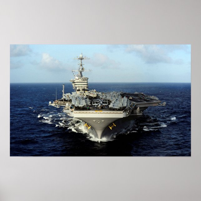 Póster USS John C. Stenis (CVN 74) (Frente)