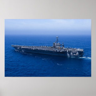 Póster USS John C. Stenis (CVN 74)