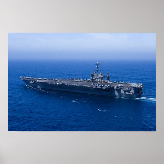 Póster USS John C. Stenis (CVN 74) (Frente)