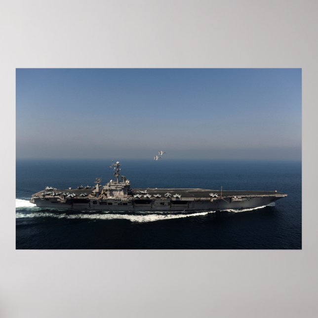 Póster USS John C. Stenis (CVN 74) (Frente)