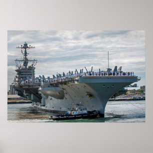 Póster USS John C. Stenis (CVN 74)