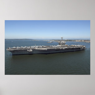 Póster USS John C. Stenis (CVN 74)