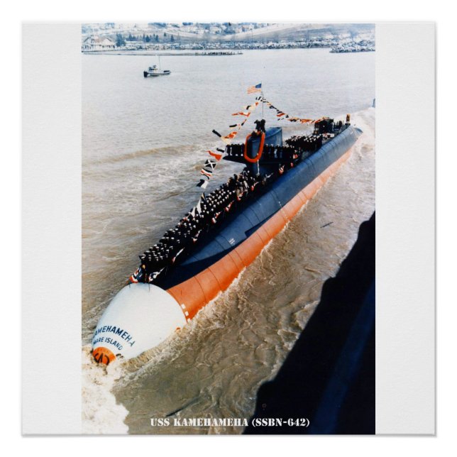 PÓSTER USS KAMEHAMEHA (Anverso)