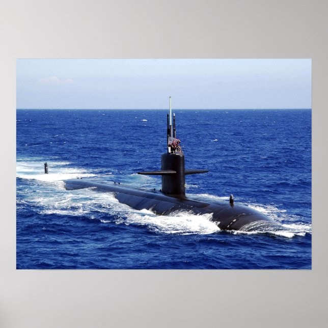 Póster USS Key West (SSN-722) (Frente)