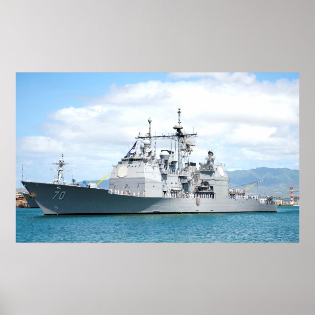 Póster USS Lake Erie (CG 70) (Frente)