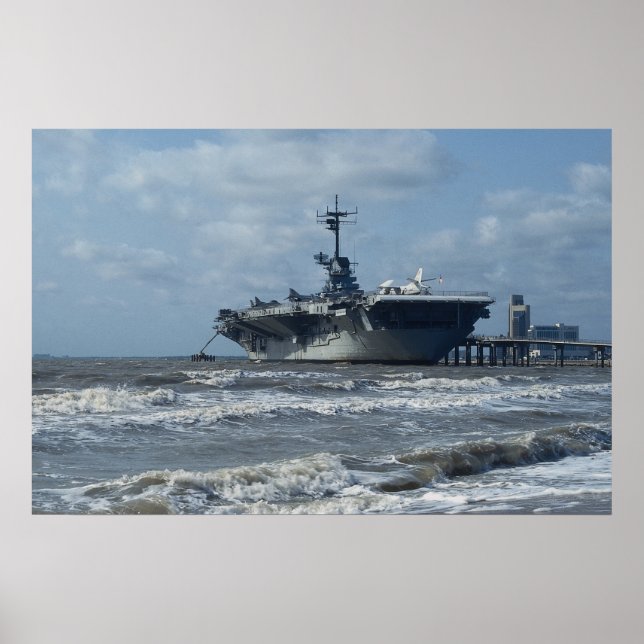 Póster USS Lexington (Frente)