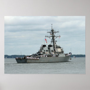 Póster USS Mahan (DDG 72)