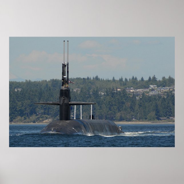Póster USS Maine (SSBN 741) (Frente)