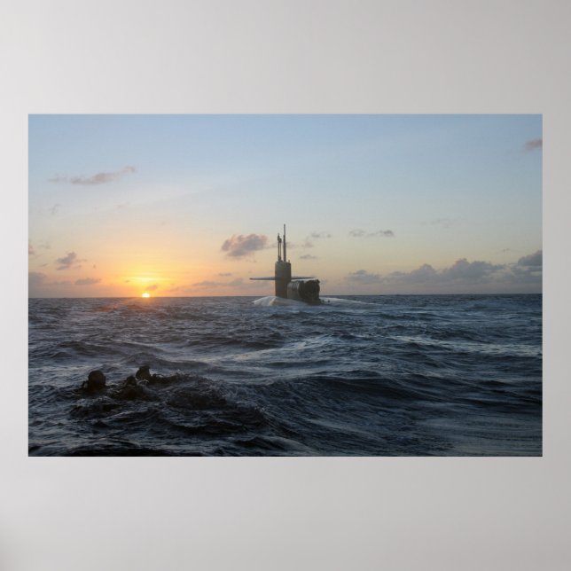 Póster USS Michigan (SSGN 727) (Frente)