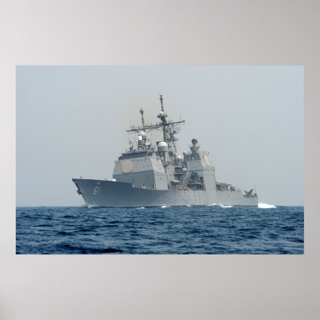 Póster USS Monterey (CG 61) (Frente)
