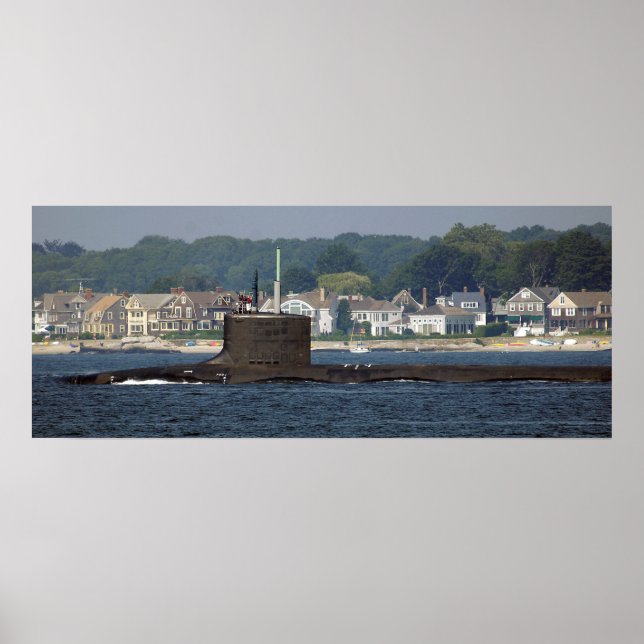 Póster USS New Hampshire (SSN 778) (Frente)