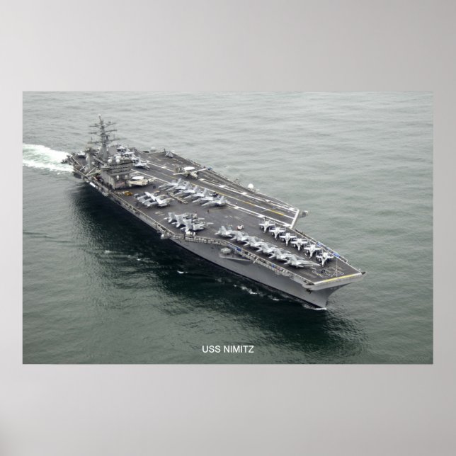 Póster USS Nimitz (Frente)