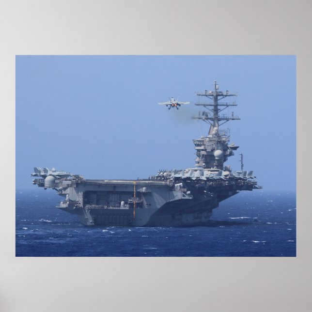 Póster USS Nimitz (CVN 68) (Frente)
