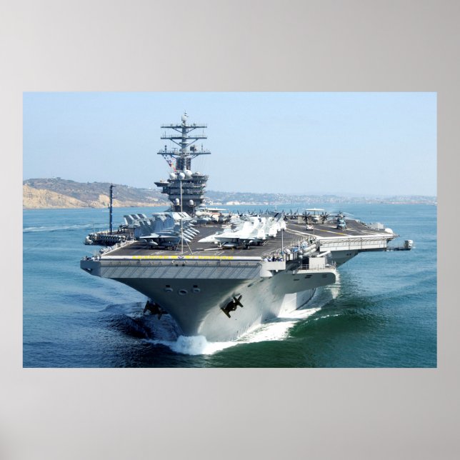 Póster USS Nimitz (CVN 68) (Frente)