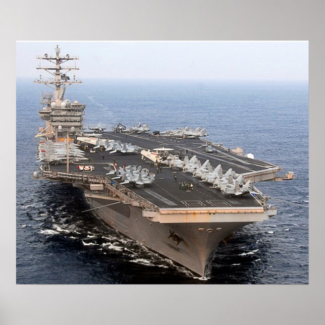 Póster USS Nimitz (CVN 68) (Frente)