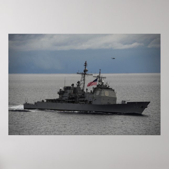 Póster USS Normandía (CG 60) (Frente)