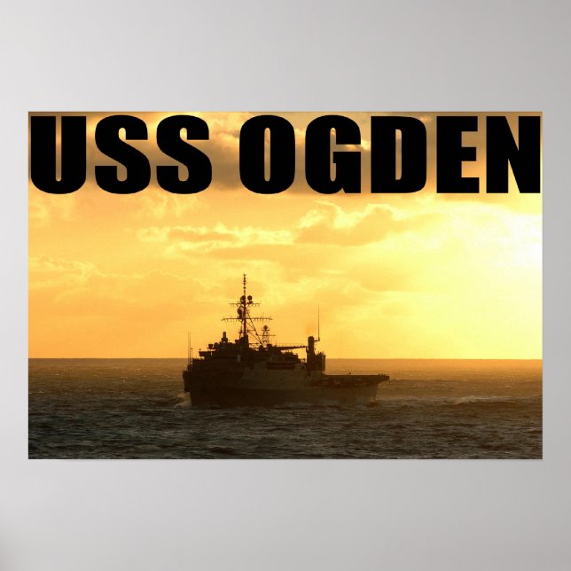 PÓSTER USS OGDEN (Frente)
