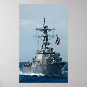 Póster USS Paul Hamilton (DDG 60)