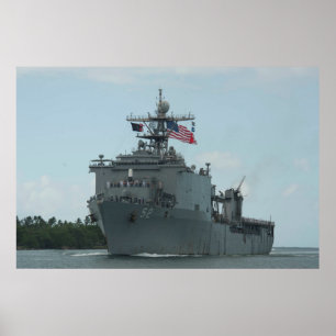 Póster USS Pearl Harbor (LSD 52)
