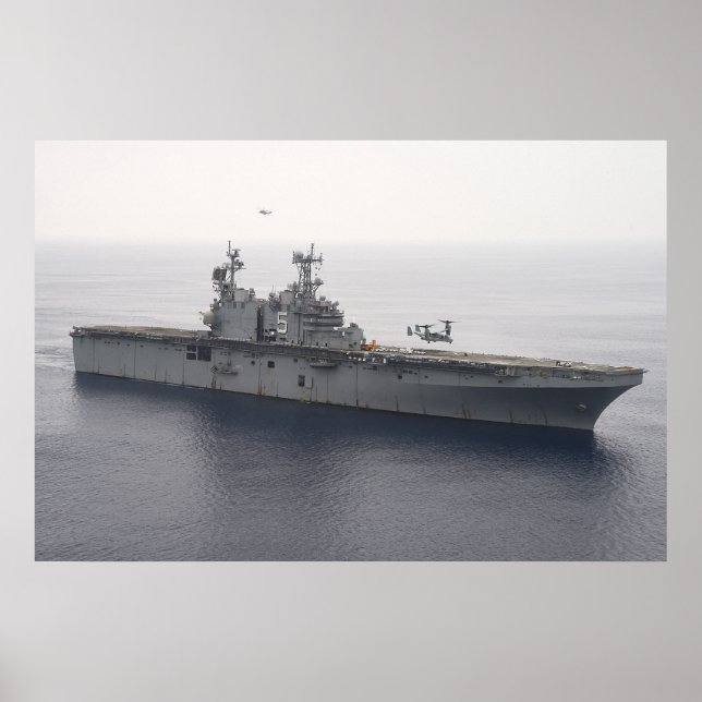 Póster USS Peleliu (LHA 5) (Frente)