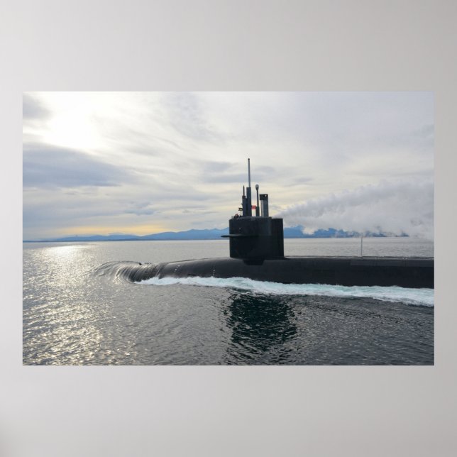 Póster USS Pennsylvania (SSBN 735) (Frente)