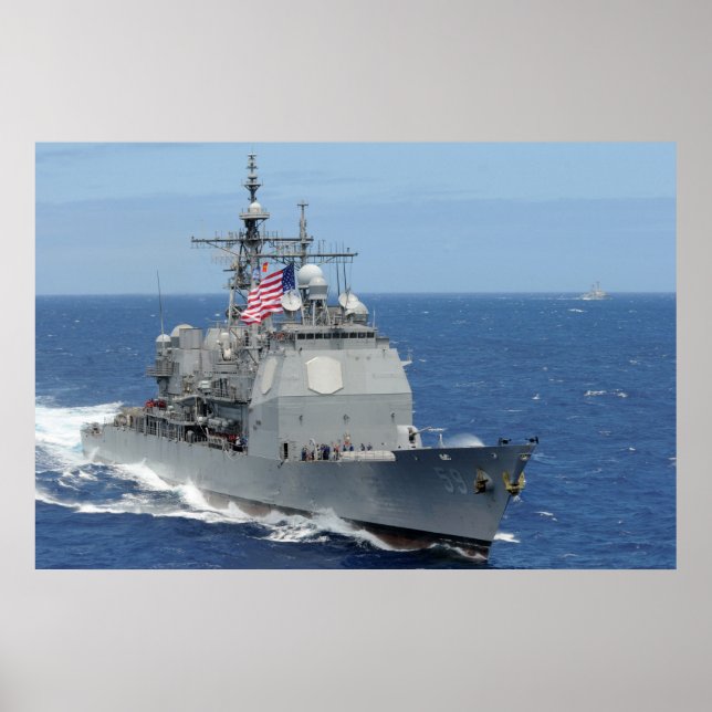 Póster USS Princeton (CG 59) (Frente)
