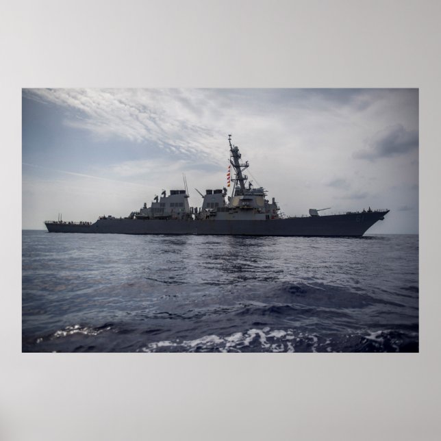 Póster USS Ramage (DDG 61) (Frente)