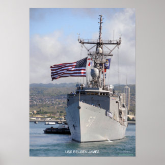 Póster USS Reuben James