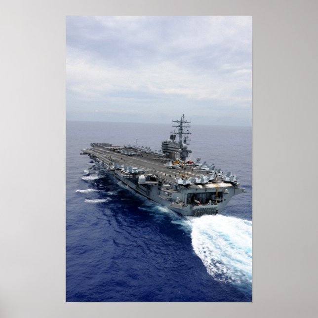 Póster USS Ronald Reagan (CVN 76) (Frente)