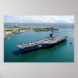 Póster USS Ronald Reagan (CVN 76)