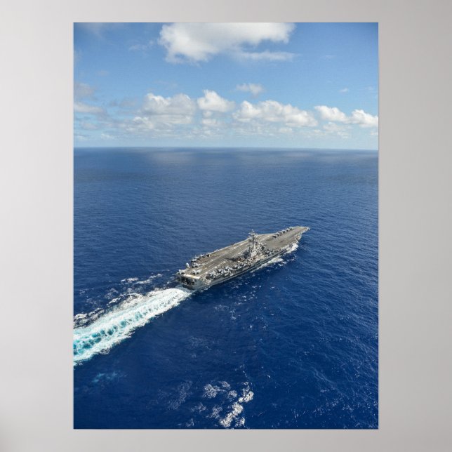 Póster USS Ronald Reagan (CVN 76) (Frente)