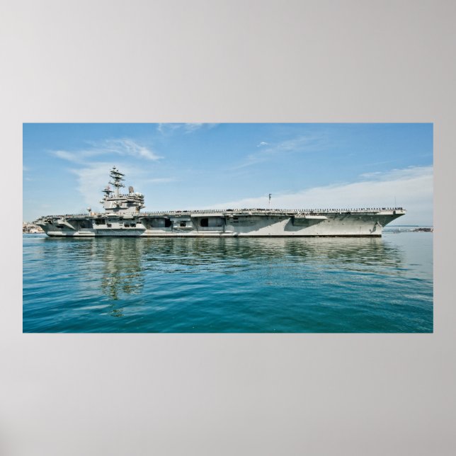 Póster USS Ronald Reagan (CVN 76) (Frente)
